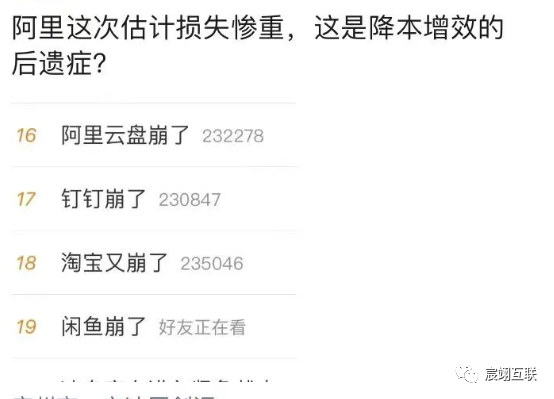 阿里云全线崩！高性能，高可用不存在了？