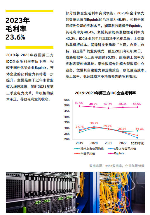 安永发布《中国第三方IDC行业财务数据回顾及未来展望》报告