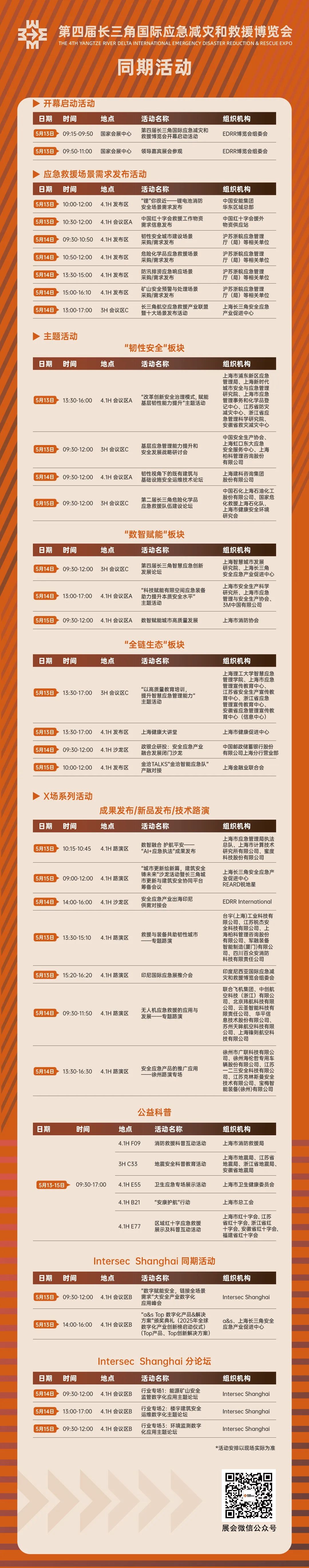 第四届长三角国际应急减灾和救援博览会参观指南全攻略|2025年5月13-15日|国家会展中心（上海）